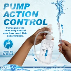 XL Enema Bottle With 3 Attachments -Boyz Shop AH646 05