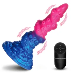 Deluxe Lord Kraken Vibrating Glow-in-the-Dark Silicone Dildo 7 Deluxe Lord Kraken Vibrating Glow-in-the-Dark Silicone Dildo -Boyz Shop AH648 AMZN MAIN