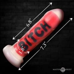 Master Series The Explicit Text Silicone Dildo 9 Master Series The Explicit Text Silicone Dildo -Boyz Shop AH658 04