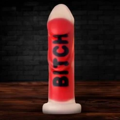 Master Series The Explicit Text Silicone Dildo