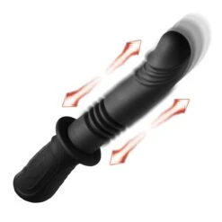 Master Series Power Thrust Thrusting Silicone Vibrator 9 Master Series Power Thrust Thrusting Silicone Vibrator -Boyz Shop AH661 AMZN MAIN