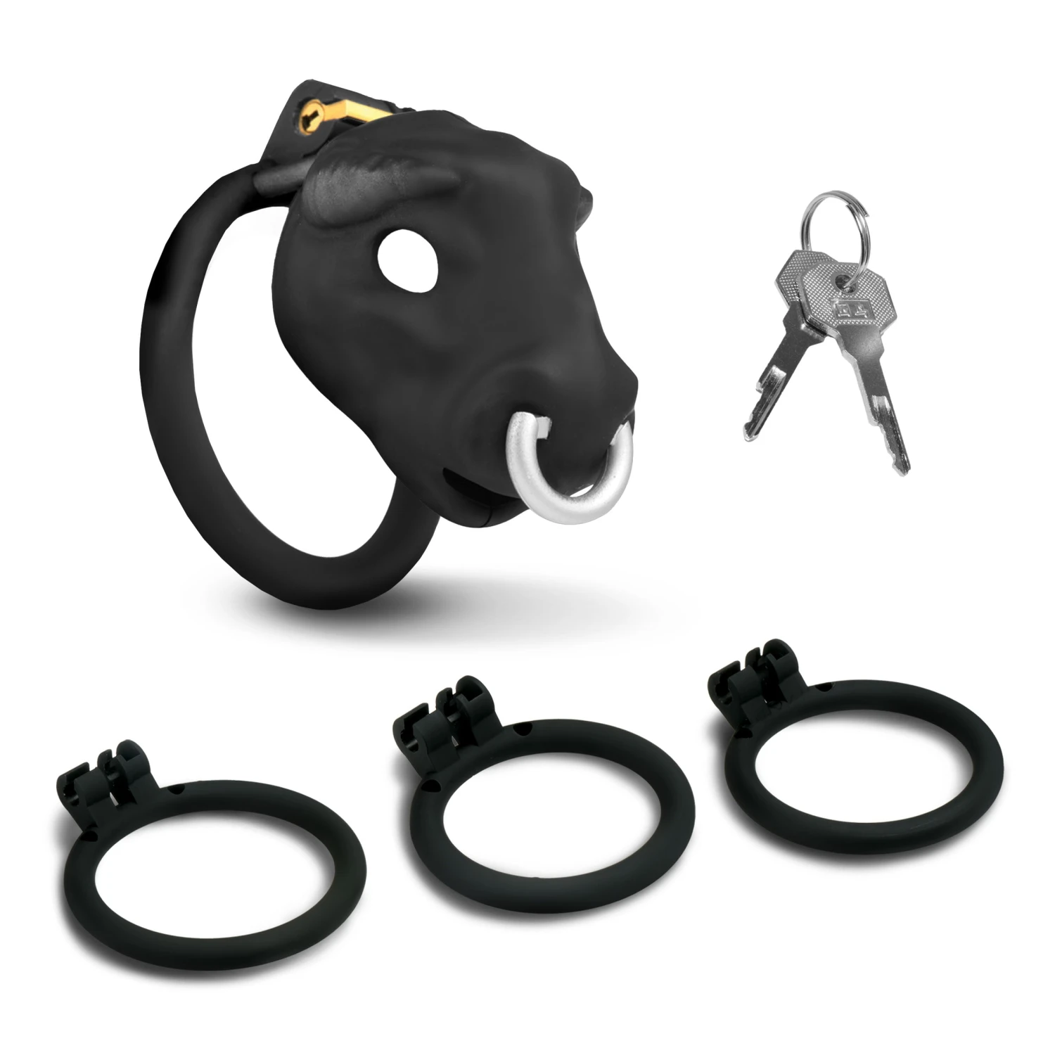 Master Series Bull Chastity Cage 5 Master Series Bull Chastity Cage - Image 5
