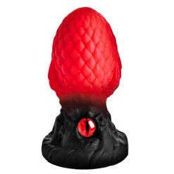 Eye Of The Dragon Silicone Butt Plug 10 Eye Of The Dragon Silicone Butt Plug -Boyz Shop AH673 RED MAIN
