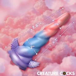Deluxe Dream Rider Vibrating Unicorn Silicone Dildo -Boyz Shop AH680 02
