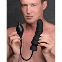 Master Series Ass-Pand Inflatable Silicone Dildo