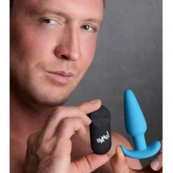 Remote Control 21X Vibrating Silicone Butt Plug
