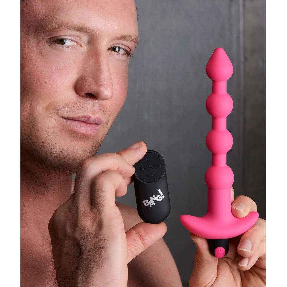Remote Control Vibrating Silicone Anal Beads 7 Remote Control Vibrating Silicone Anal Beads - Image 7