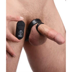 7X Silicone C-Ring With Vibrating Taint Stimulator