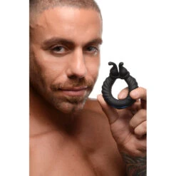 10X Cobra Dual Stimulation Silicone Cock Ring
