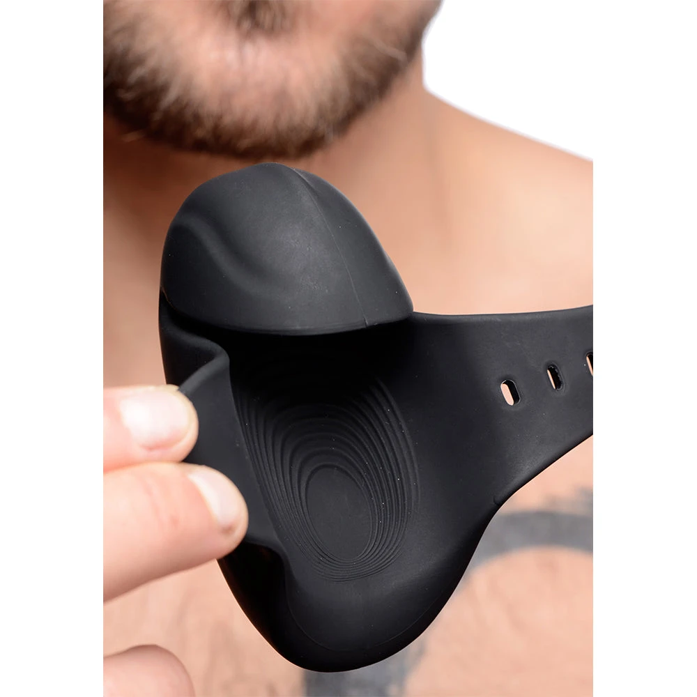 8X Vibrating Silicone Penis Head Stimulator 3 8X Vibrating Silicone Penis Head Stimulator - Image 3