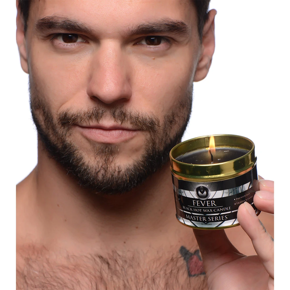 Master Series Fever Hot Wax Candle (Black) 1 Master Series Fever Hot Wax Candle (Black)