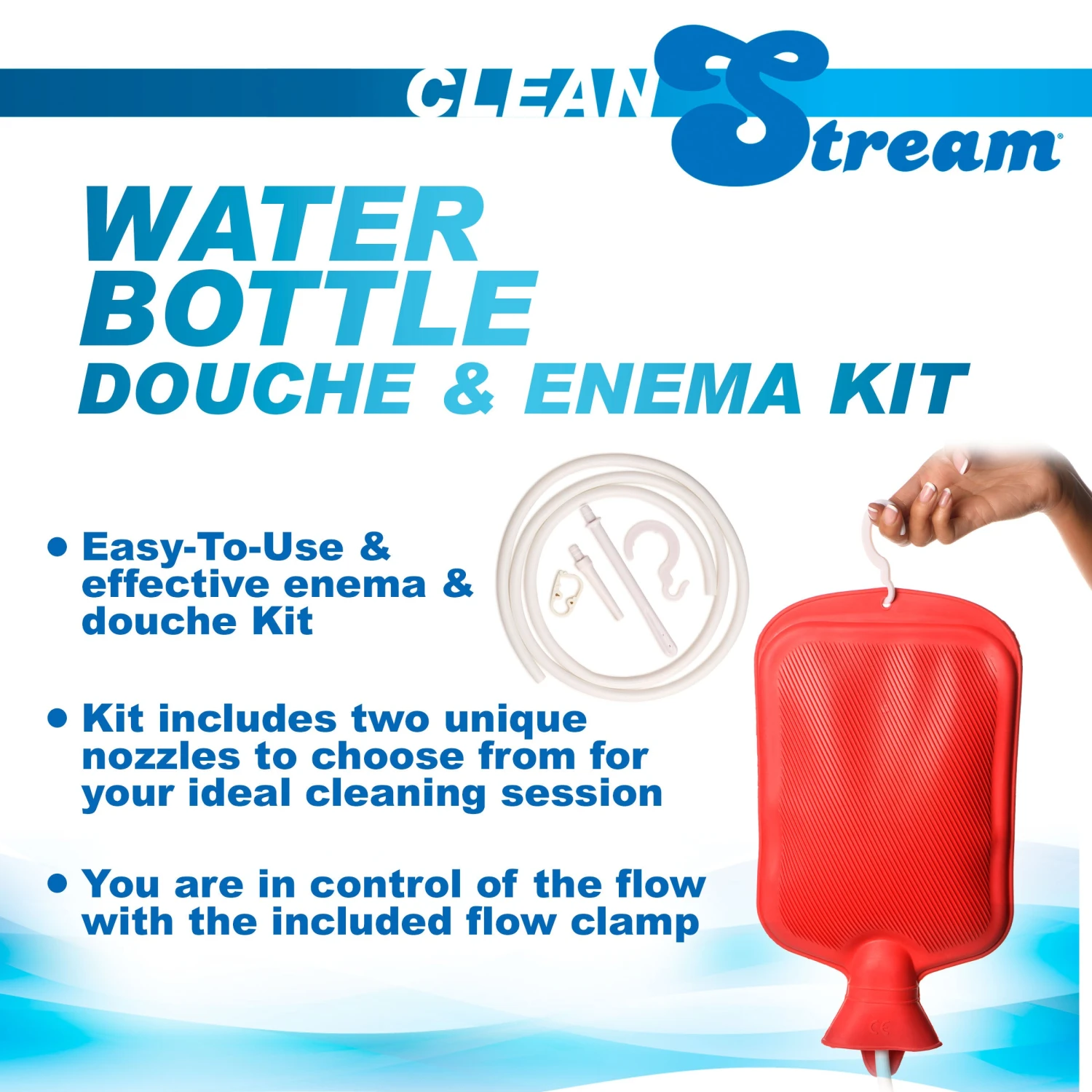 CleanStream Water Bottle Enema Kit 4 CleanStream Water Bottle Enema Kit - Image 4