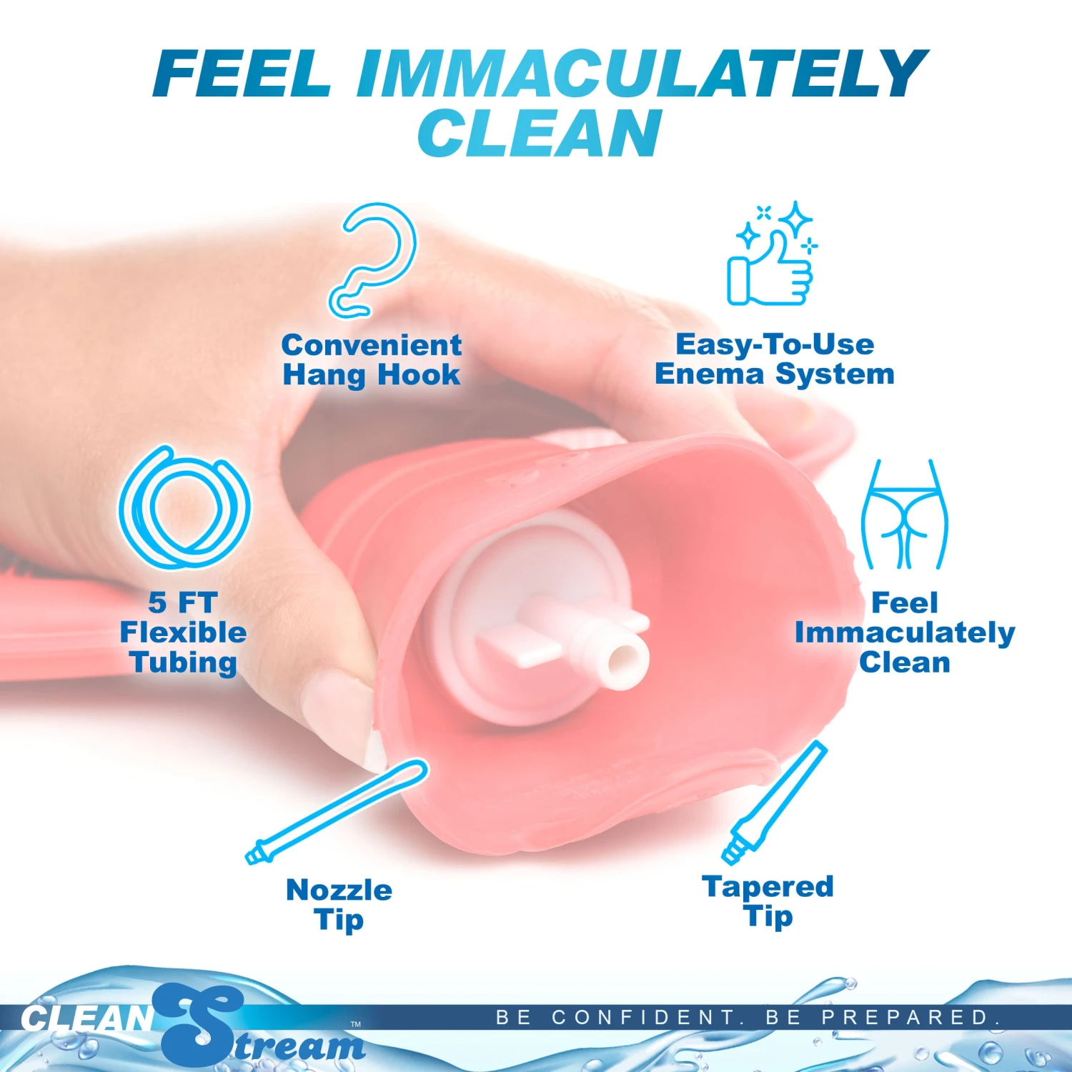 CleanStream Water Bottle Enema Kit 5 CleanStream Water Bottle Enema Kit - Image 5