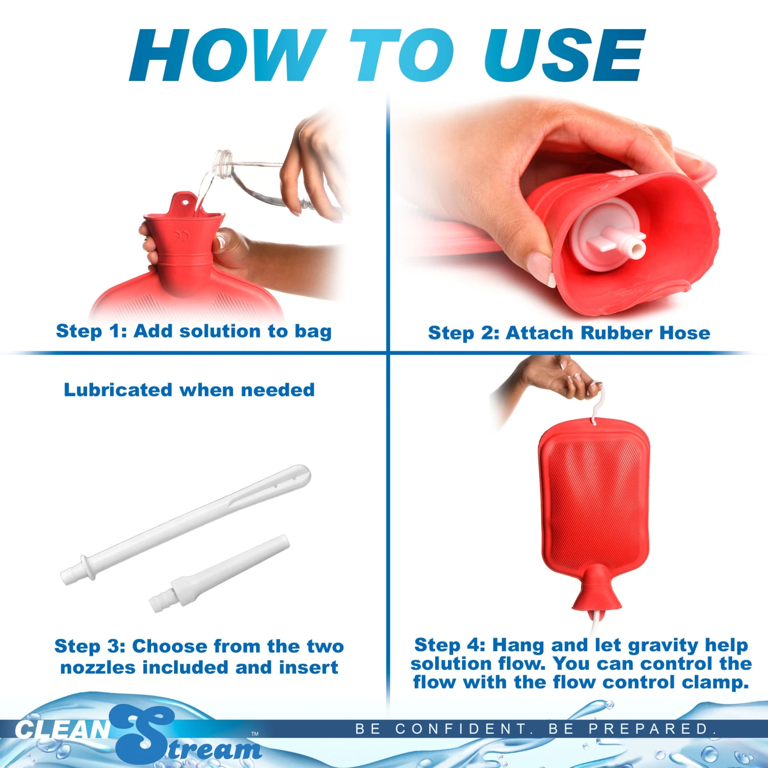 CleanStream Water Bottle Enema Kit 7 CleanStream Water Bottle Enema Kit - Image 7