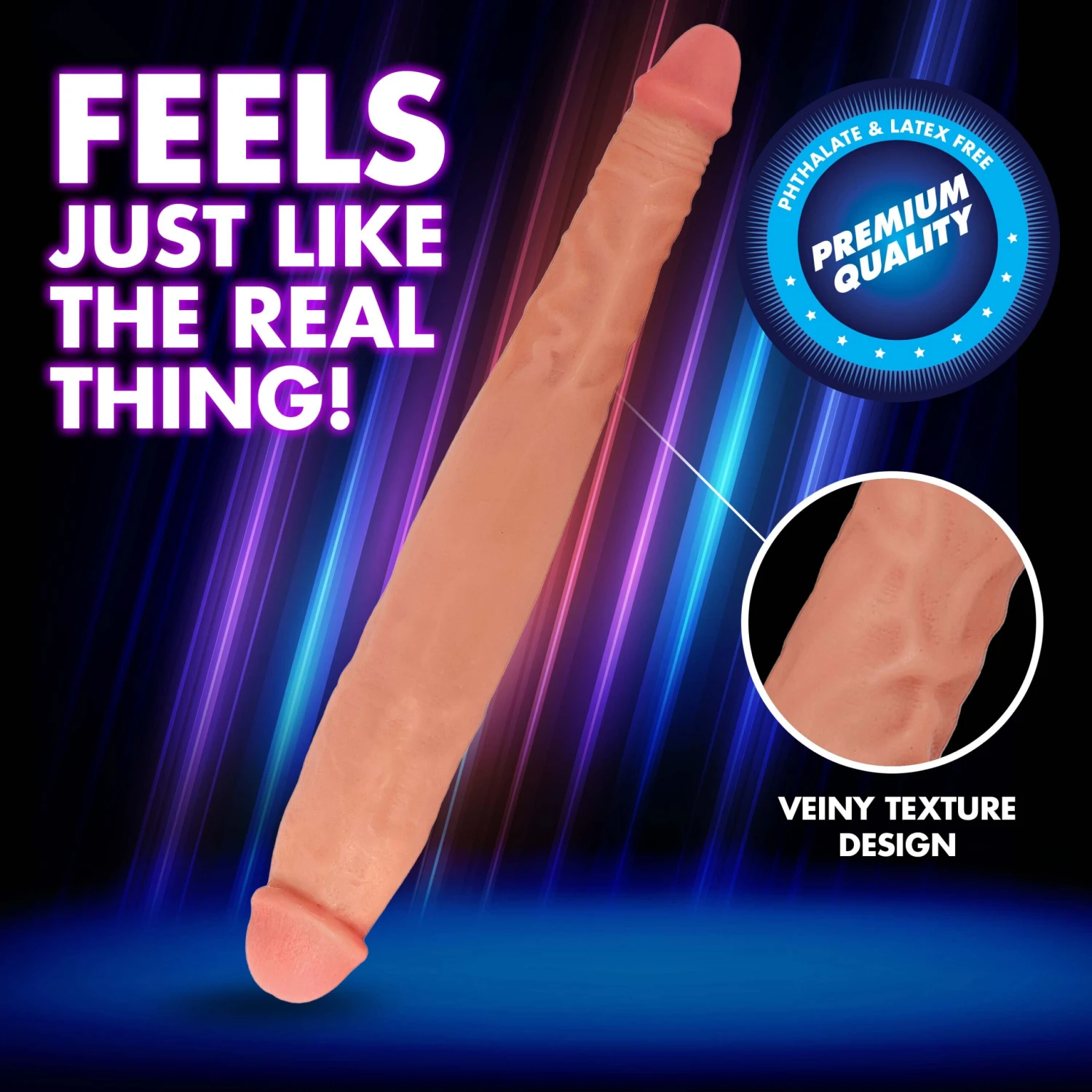 JOCK 13 Inch Tapered Double Dildo 3 JOCK 13 Inch Tapered Double Dildo - Image 3