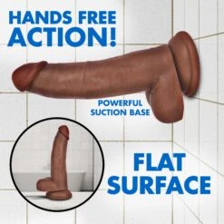 Dark Bareskin Dildo With Balls 7 Dark Bareskin Dildo With Balls -Boyz Shop CN 09 0617 12 Web 2024 003