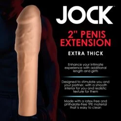 Extra Thick 2 Inch Penis Extension -Boyz Shop CN 09 0898 10 01