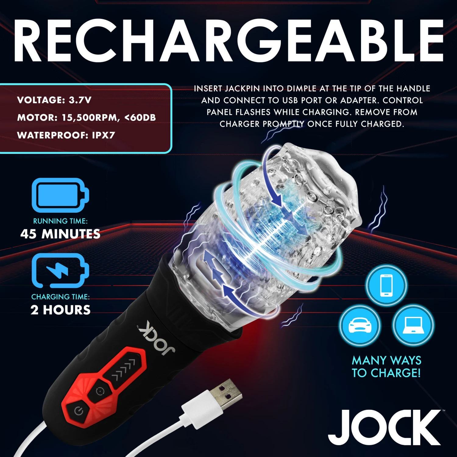 Spinning And Vibrating Masturbator 7 Spinning And Vibrating Masturbator - Image 7