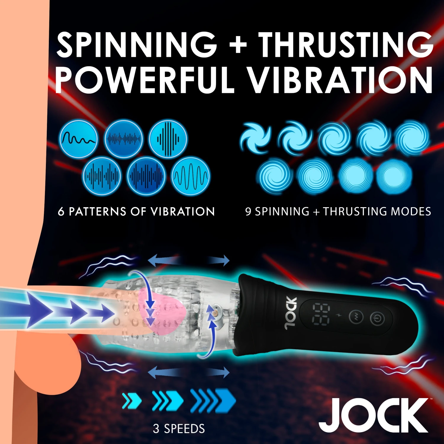 Spinning, Thrusting And Vibrating Masturbator 5 Spinning, Thrusting And Vibrating Masturbator - Image 5