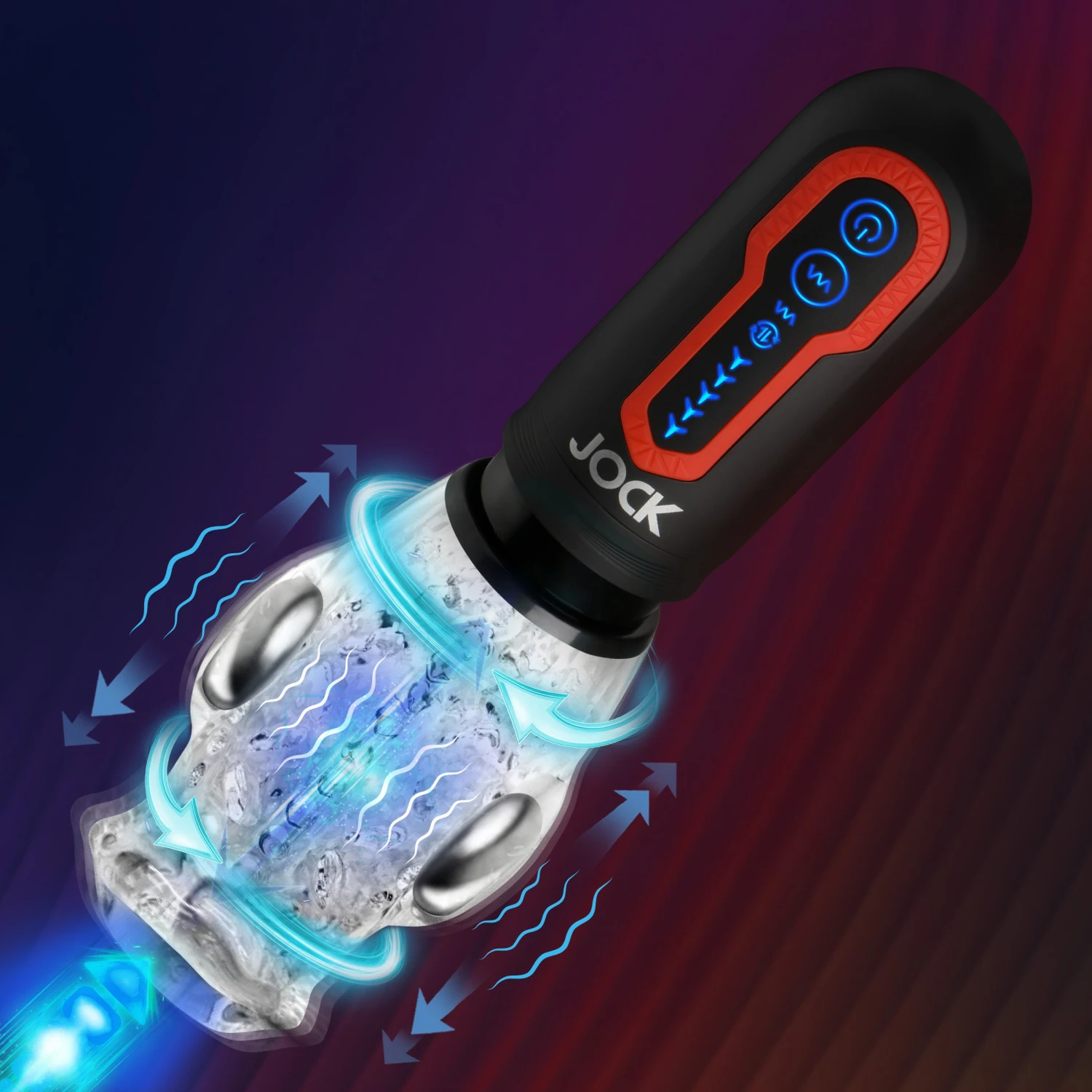 Spinning And Thrusting Masturbator With 2 Bullets 1 Spinning And Thrusting Masturbator With 2 Bullets