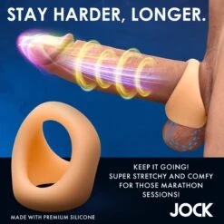 Silicone Cock & Ball Ring -Boyz Shop CN 09 0969 10 02 x