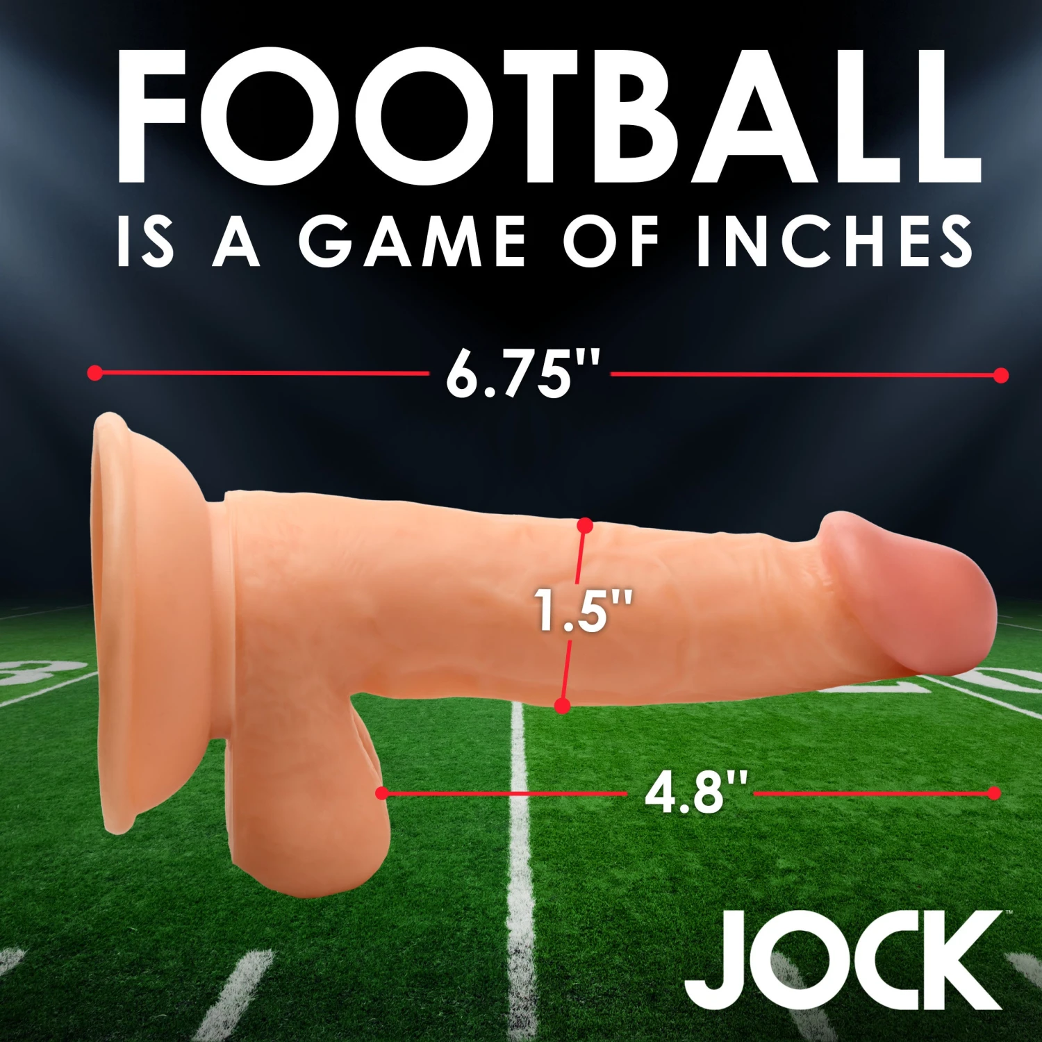 Football Frank 7 Inch Dildo 4 Football Frank 7 Inch Dildo - Image 4