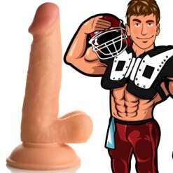 Football Frank 7 Inch Dildo