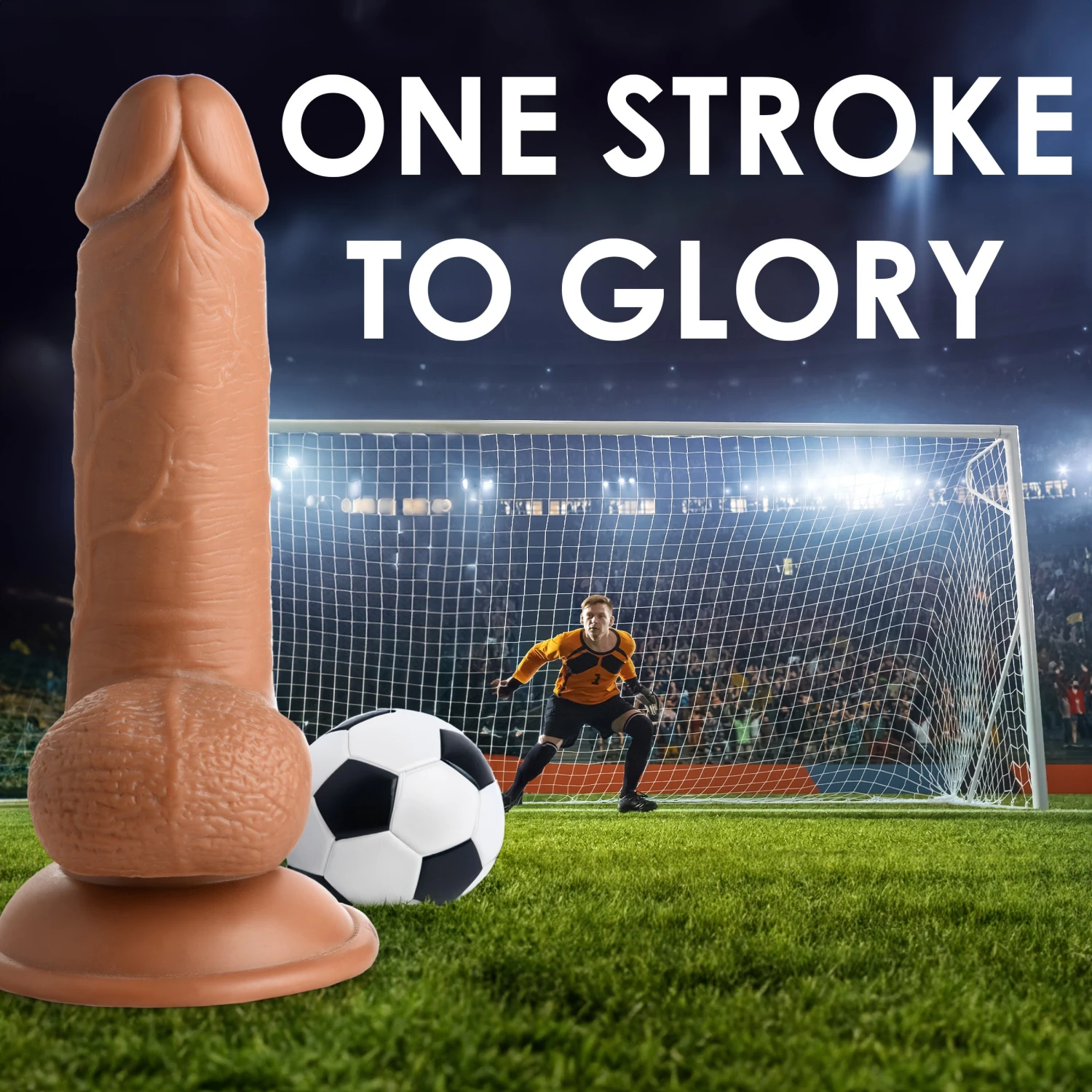 Soccer Sam 7 Inch Dildo 3 Soccer Sam 7 Inch Dildo - Image 3