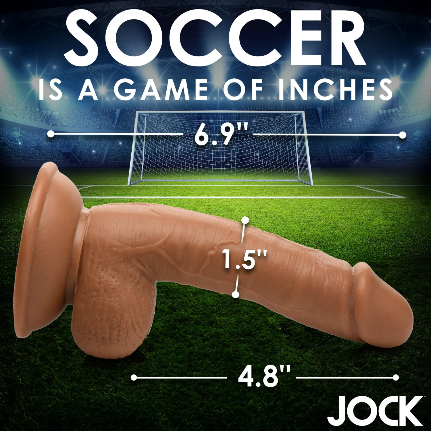 Soccer Sam 7 Inch Dildo 4 Soccer Sam 7 Inch Dildo - Image 4