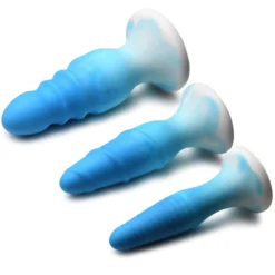 3 Piece Silicone Butt Plug Set 19 3 Piece Silicone Butt Plug Set -Boyz Shop CN 11 0424 48 bulk