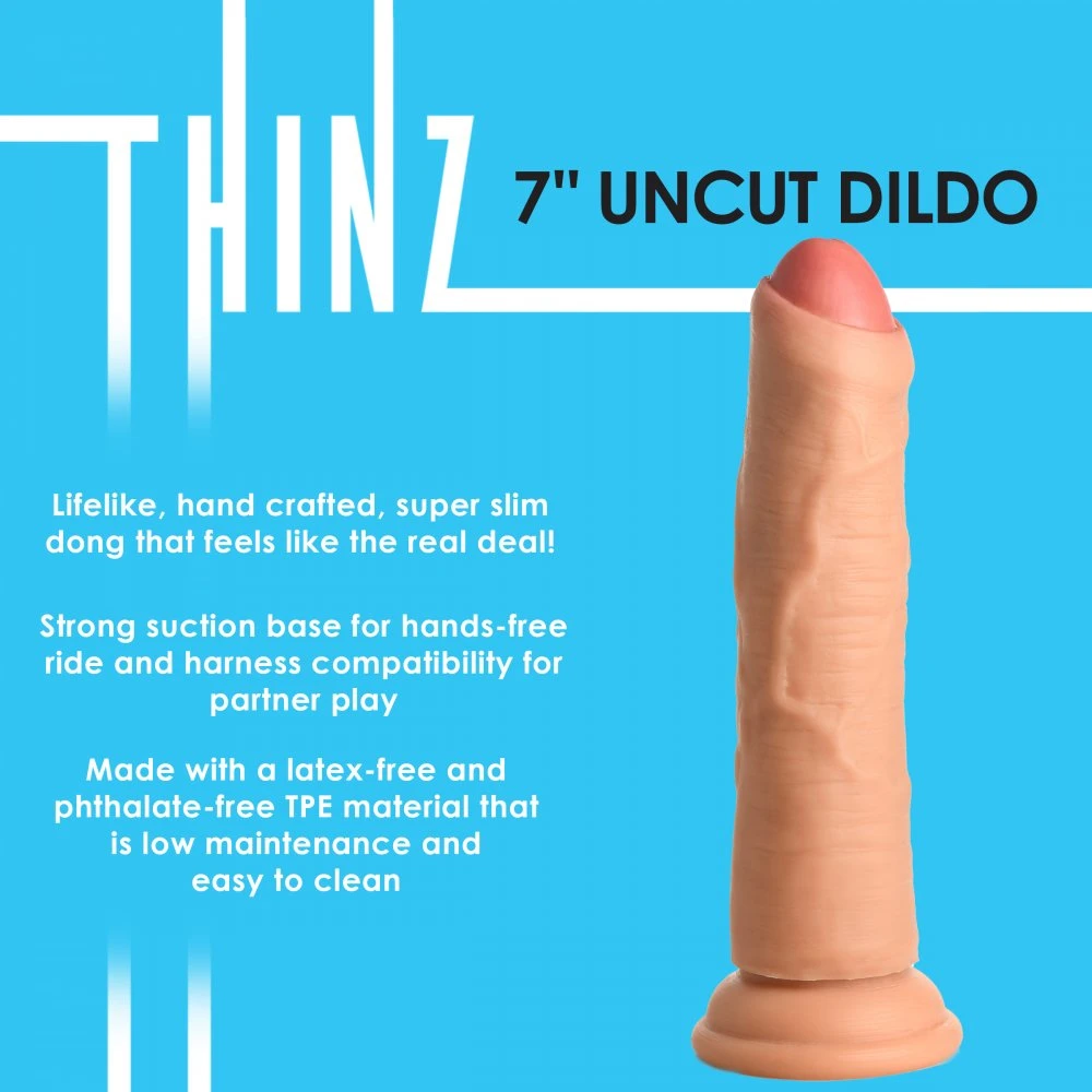 7" Uncut Dildo 2 7" Uncut Dildo - Image 2