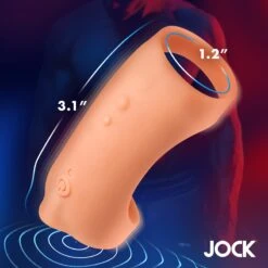 Vibrating Silicone Penis Sleeve 10 Vibrating Silicone Penis Sleeve -Boyz Shop CN1007 MEDIUM 03