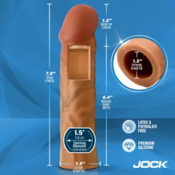 Enhancers 1.5" Realistic Penis Extension 10 Enhancers 1.5" Realistic Penis Extension -Boyz Shop CN1017 MED 03