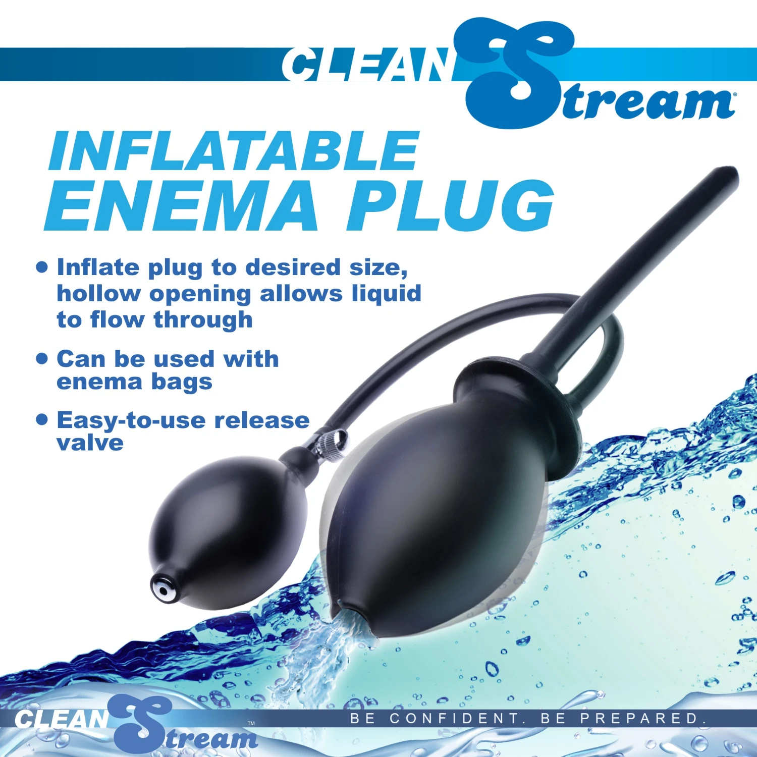 CleanStream Inflatable Enema Plug 2 CleanStream Inflatable Enema Plug - Image 2