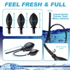 CleanStream Inflatable Enema Plug 11 CleanStream Inflatable Enema Plug -Boyz Shop DE720 03