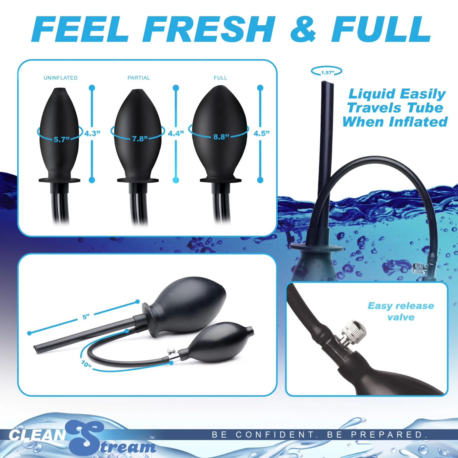 CleanStream Inflatable Enema Plug 4 CleanStream Inflatable Enema Plug - Image 4