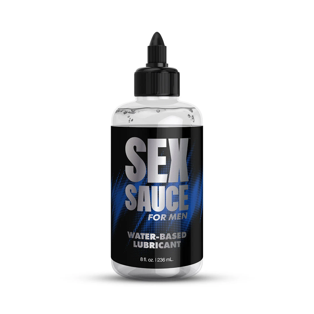 8oz Sex Sauce For Men Water-Based Lubricant 1 8oz Sex Sauce For Men Water-Based Lubricant