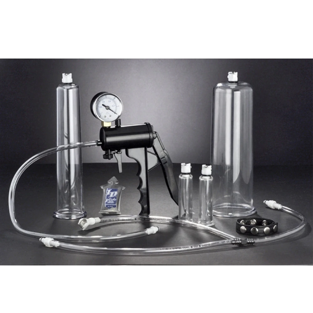 Size Matters Deluxe Men's Penis Pumping Set 1 Size Matters Deluxe Men's Penis Pumping Set