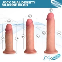 Ultra Realistic Dual Density Silicone Dildo -Boyz Shop Jock dual density no balls dimensions