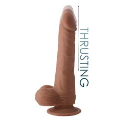 Thrusting And Vibrating 8 Inch Dildo -Boyz Shop Medium 07