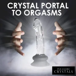 Glass Dildo With Silicone Base 17 Glass Dildo With Silicone Base -Boyz Shop PH797 02M