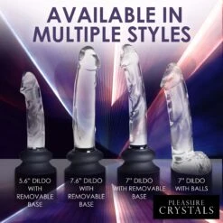 Glass Dildo With Balls 15 Glass Dildo With Balls -Boyz Shop PH800 06