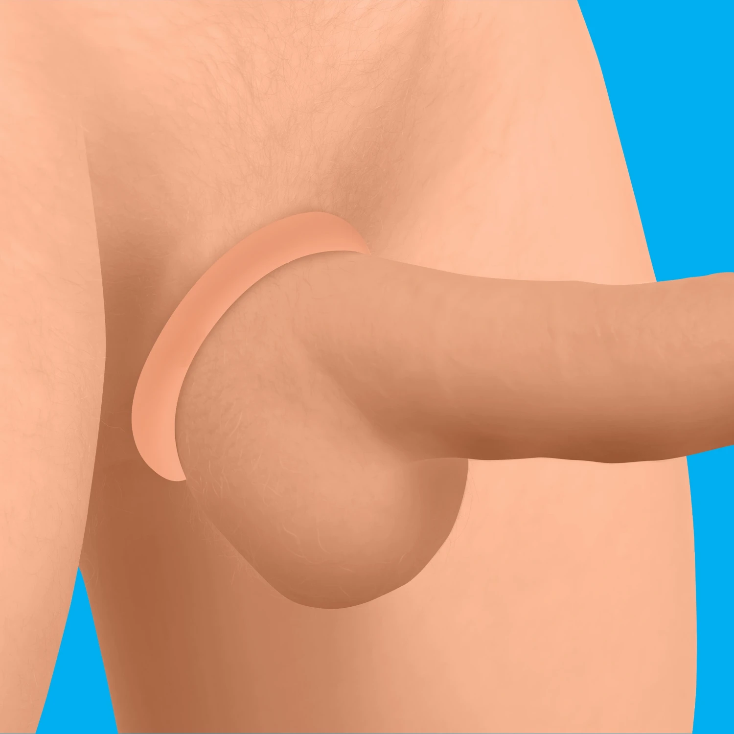 Discreet Silicone Cock Ring Set 1 Discreet Silicone Cock Ring Set