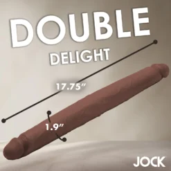 JOCK Real Skin 17.75" Double Dildo 11 JOCK Real Skin 17.75" Double Dildo -Boyz Shop PH926 04