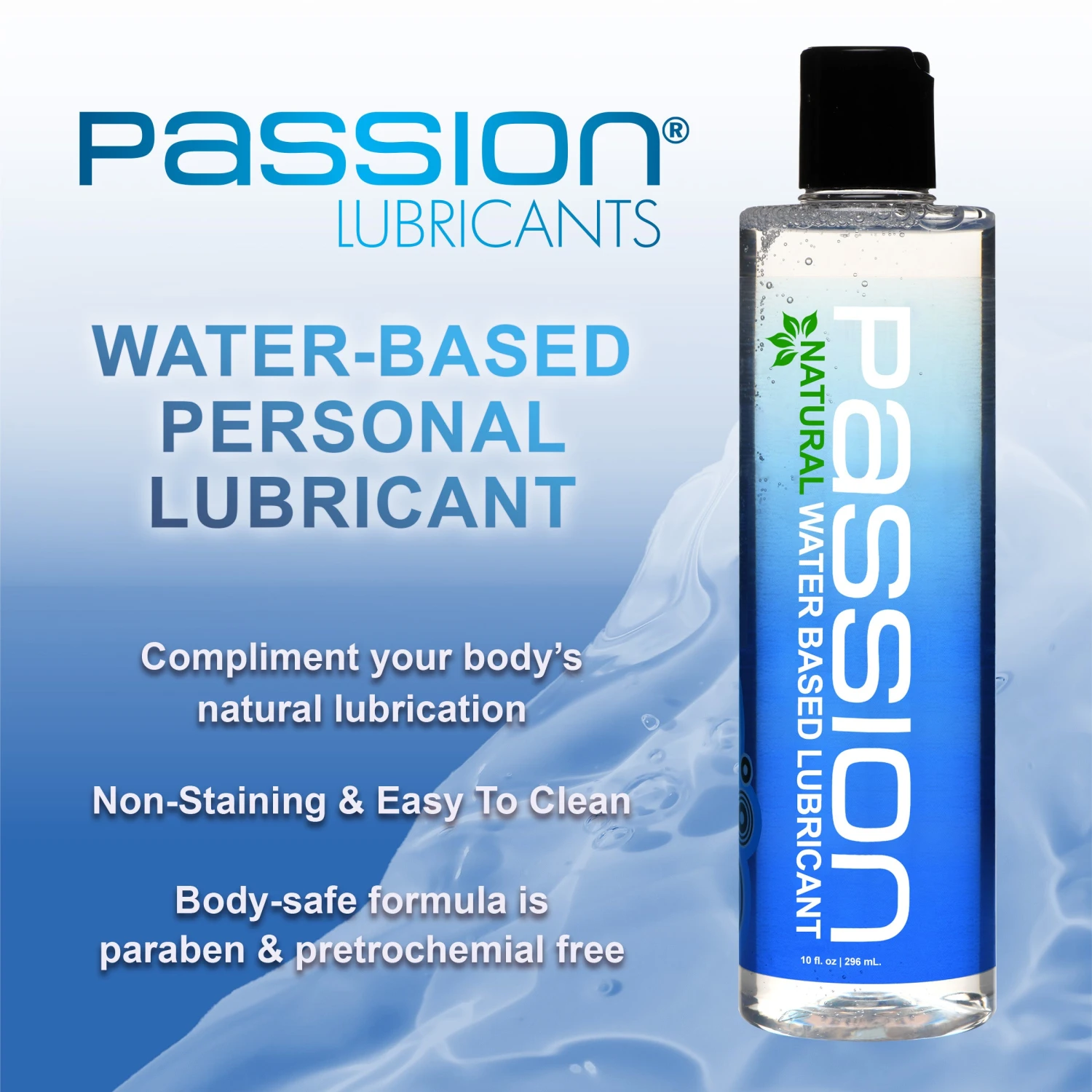 Passion Natural Water-Based Lube 2 Passion Natural Water-Based Lube - Image 2