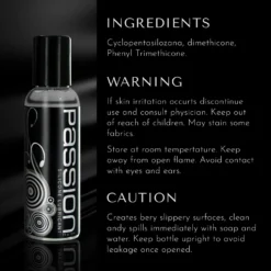 Passion Silicone-Based Lubricant 9 Passion Silicone-Based Lubricant -Boyz Shop PL101 2oz 05