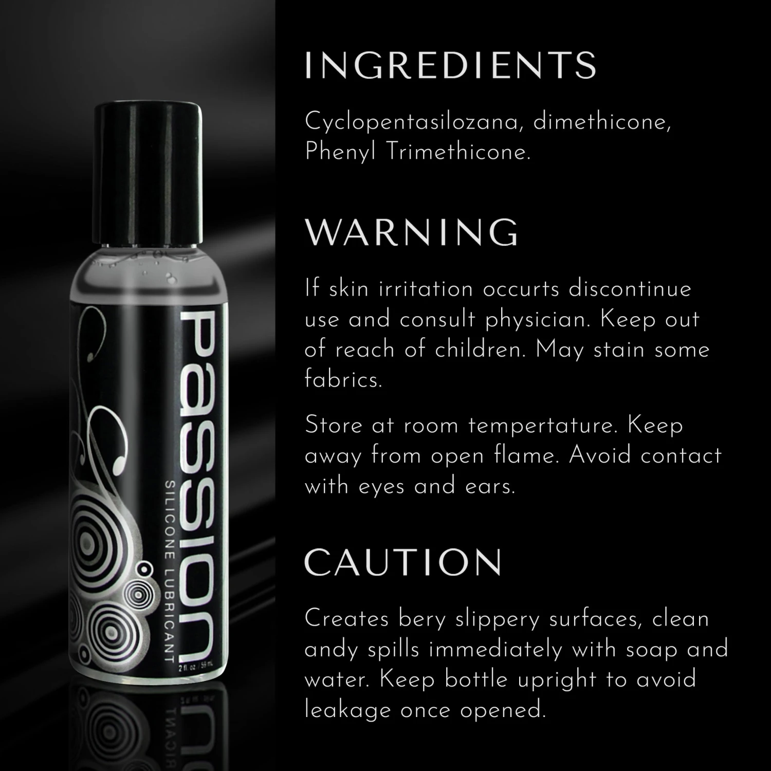 Passion Silicone-Based Lubricant 5 Passion Silicone-Based Lubricant - Image 5
