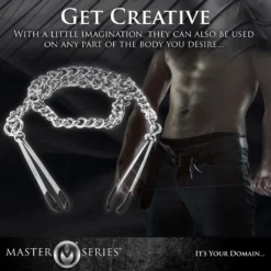 Master Series Tweezer Nipple Clamps -Boyz Shop ST185 05M