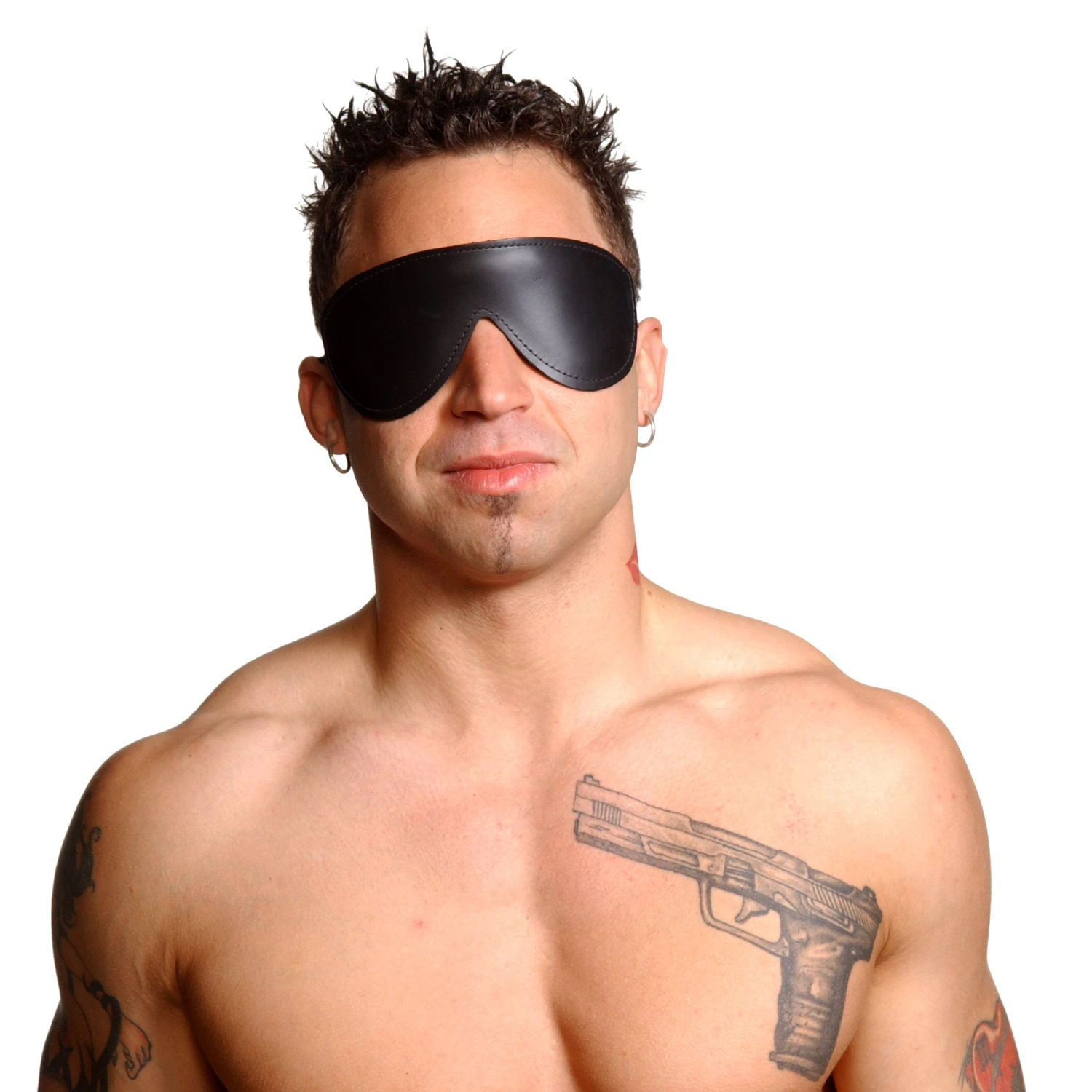 Strict Leather Padded Blindfold 1 Strict Leather Padded Blindfold