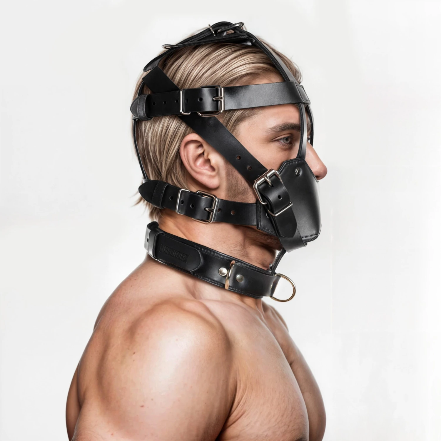 Strict Leather Muzzle 2 Strict Leather Muzzle - Image 2